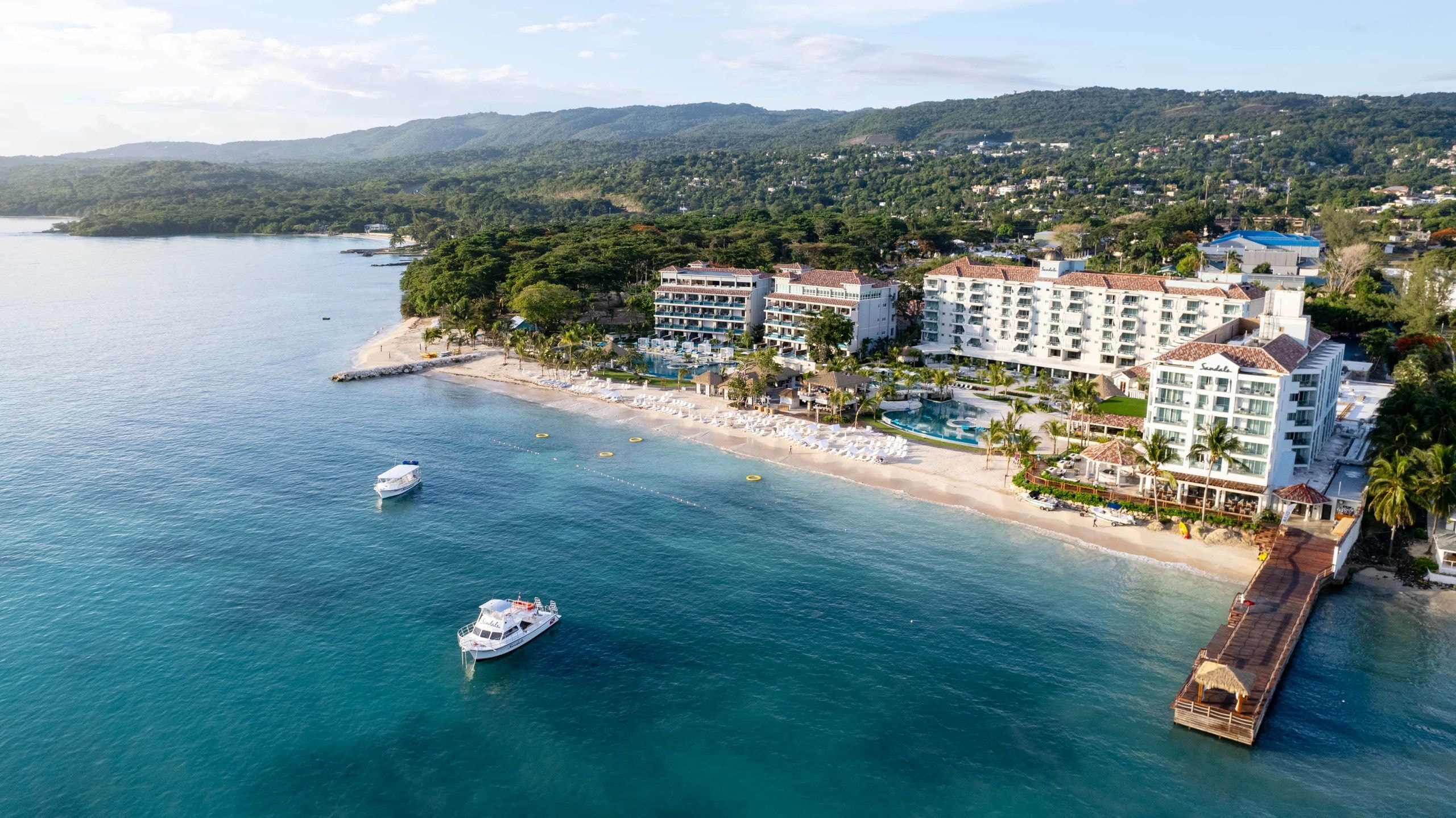 Sandals Dunn's River resort in Ocho Rios, Jamaica